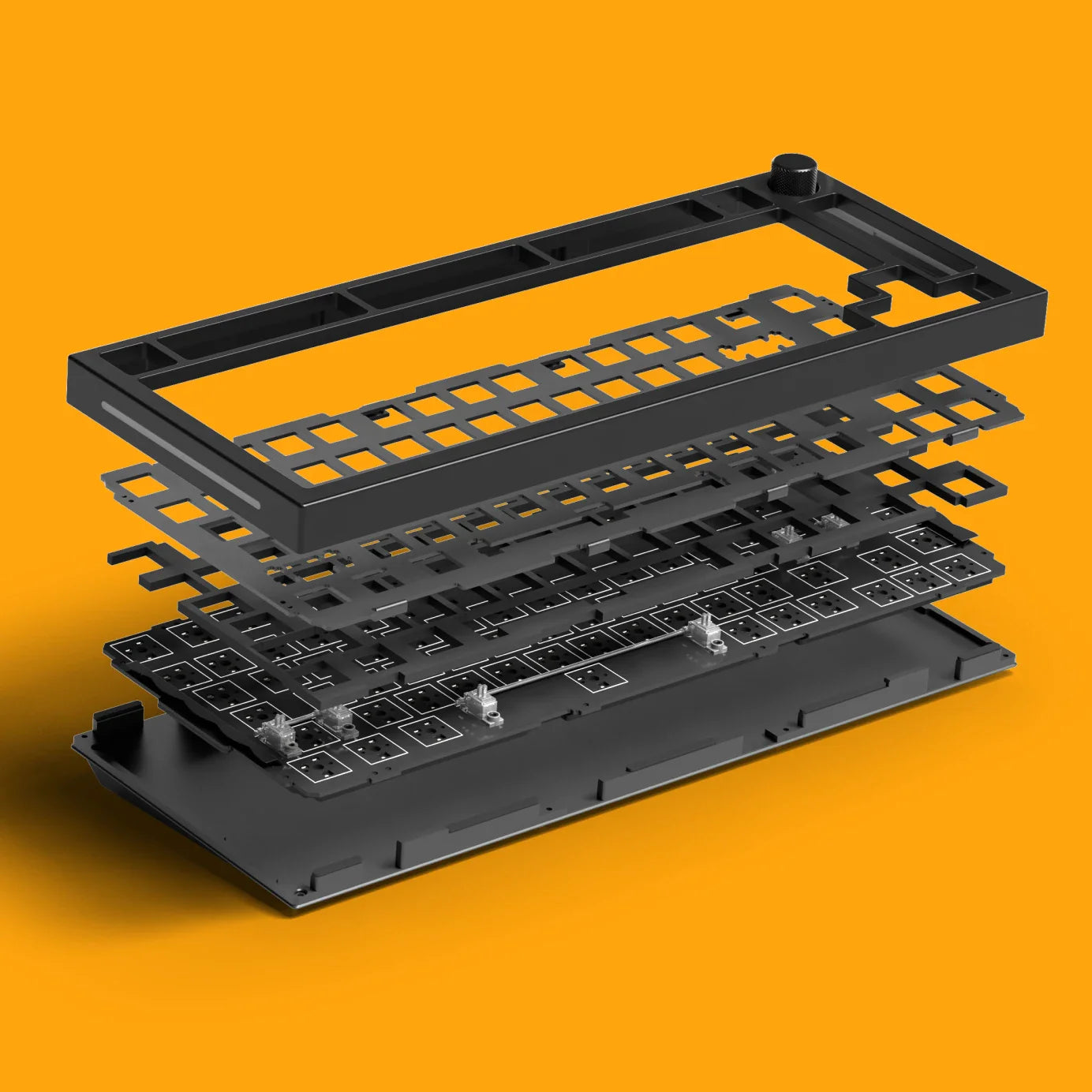 GMMK PRO keyboards are well-crafted with anodized CNC aluminum frames and hot swap PCB support